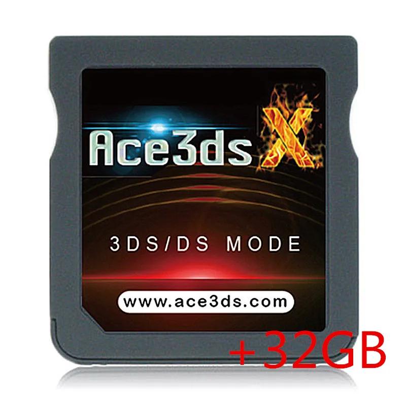 Nds ӿ Ace3DS X, 32GB TF ī, 3DS v11.17  ntrboot